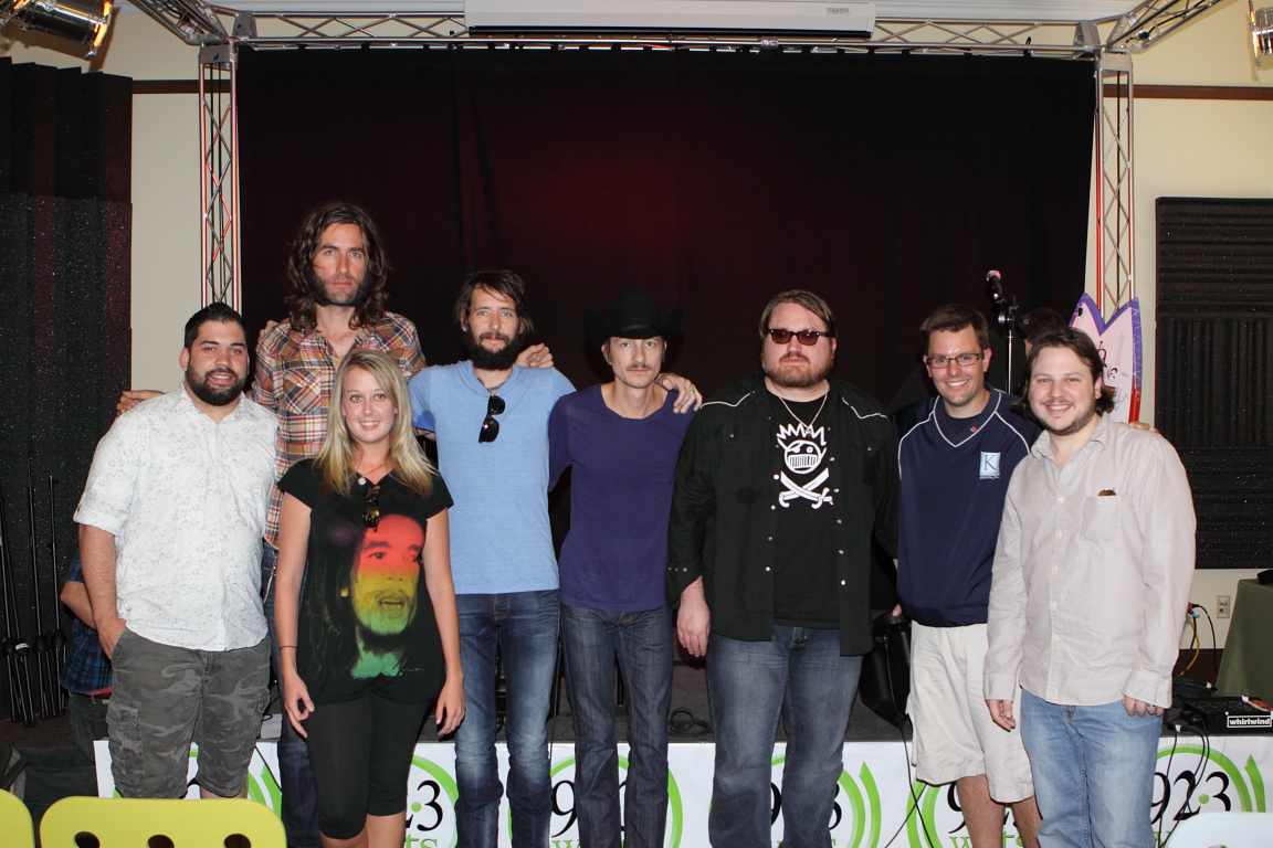 Dr. Kolman with Band of Horses at Sudio 92