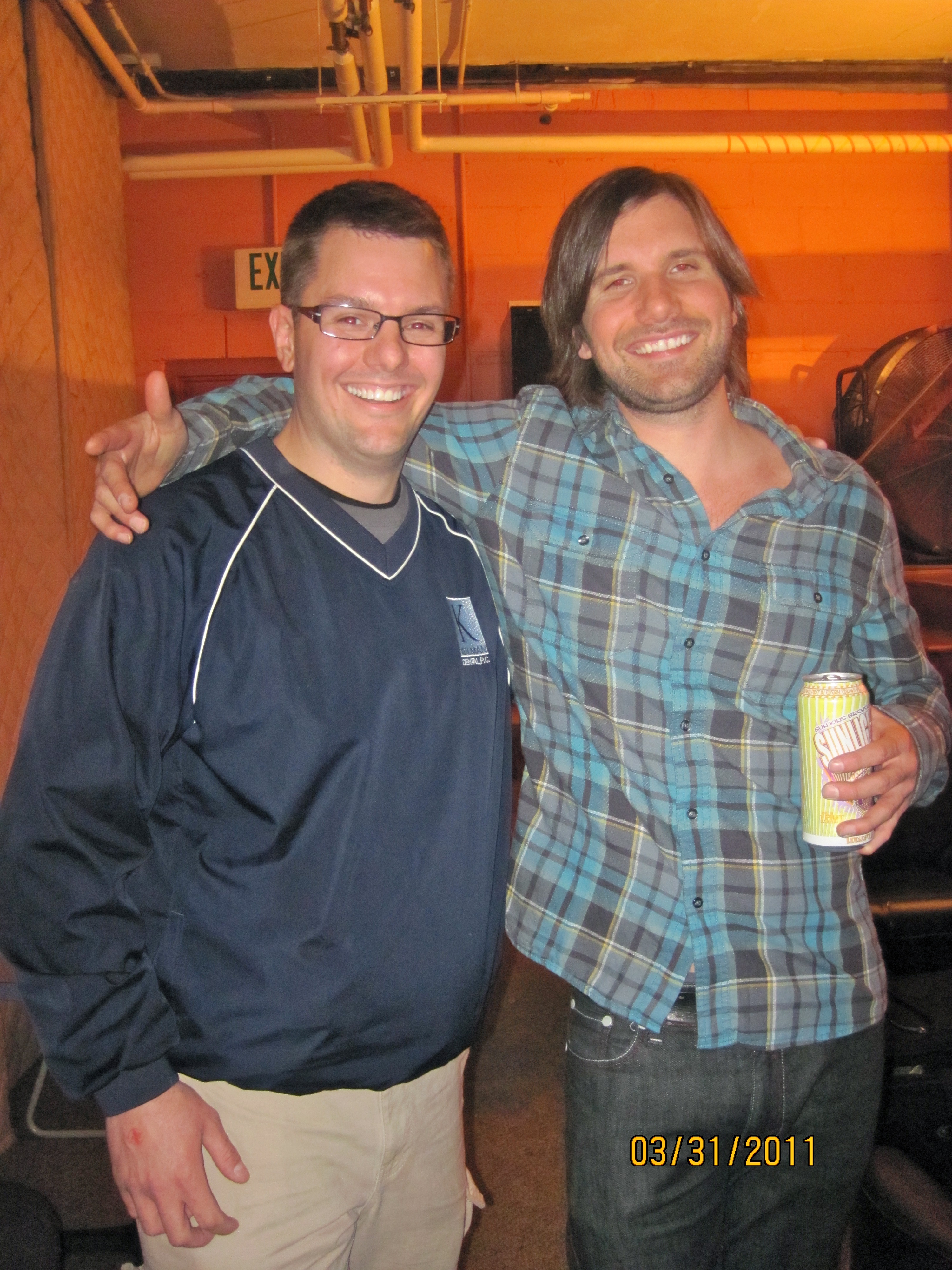 Dr. Kolman with Jon Lajoie