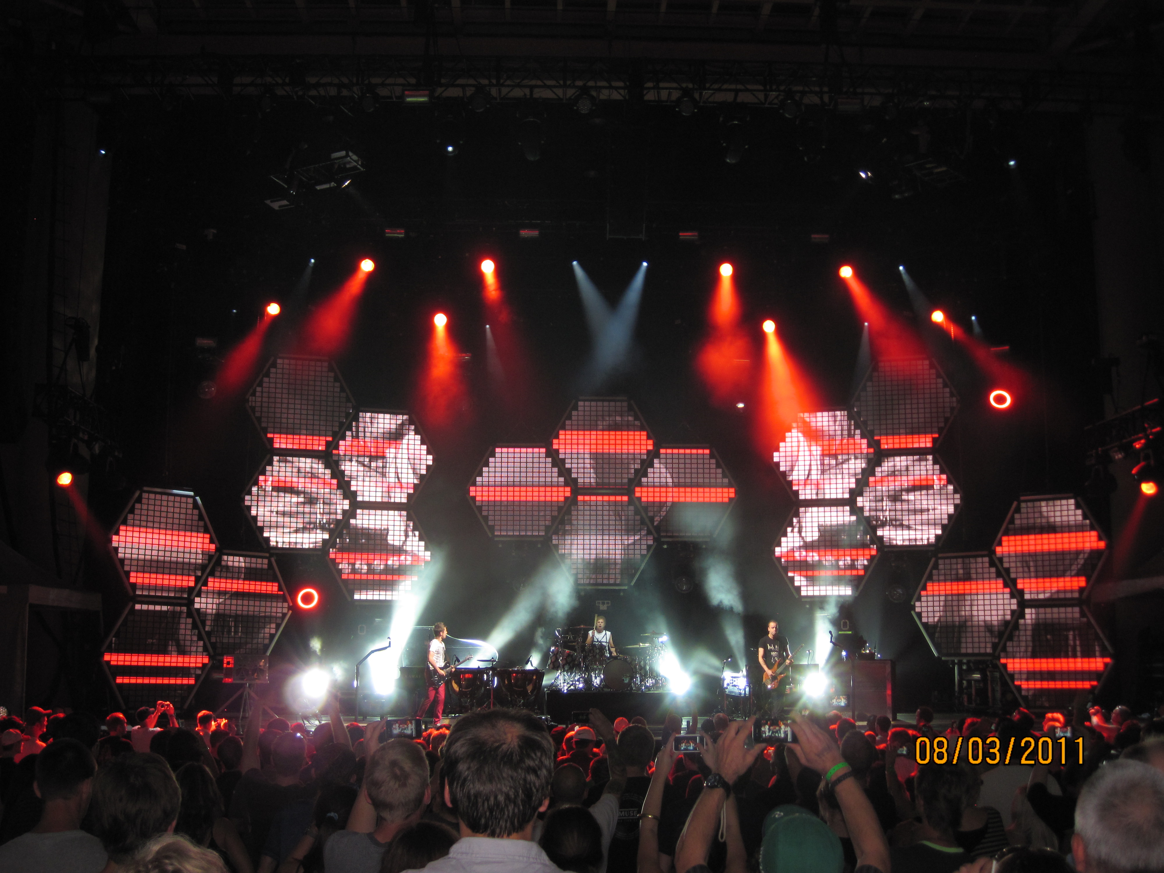 Picture from the 2011 Muse concert